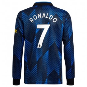 Camisolas de futebol Manchester United Cristiano Ronaldo 7 Equipamento 3ª 2021/22 Manga Comprida